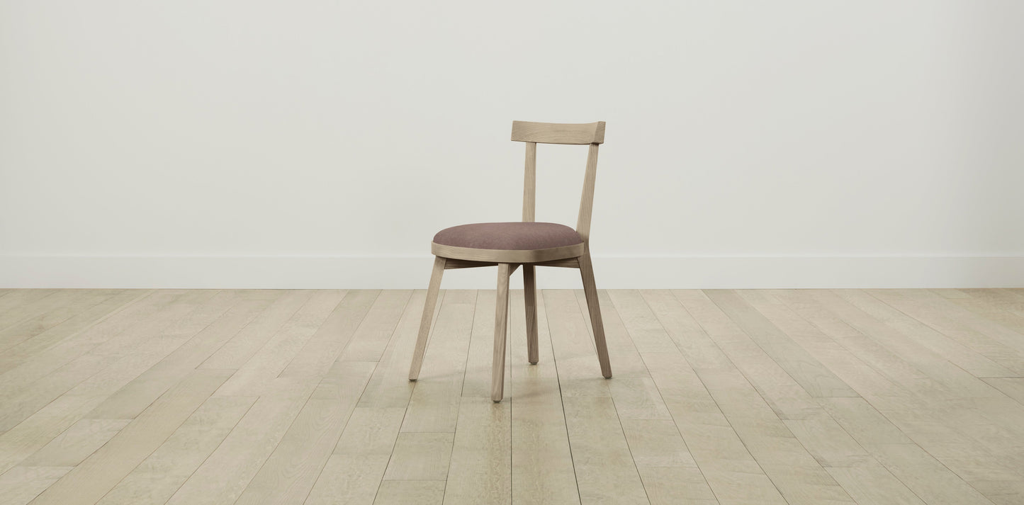The Allen - Mohair Peony Dining Chair