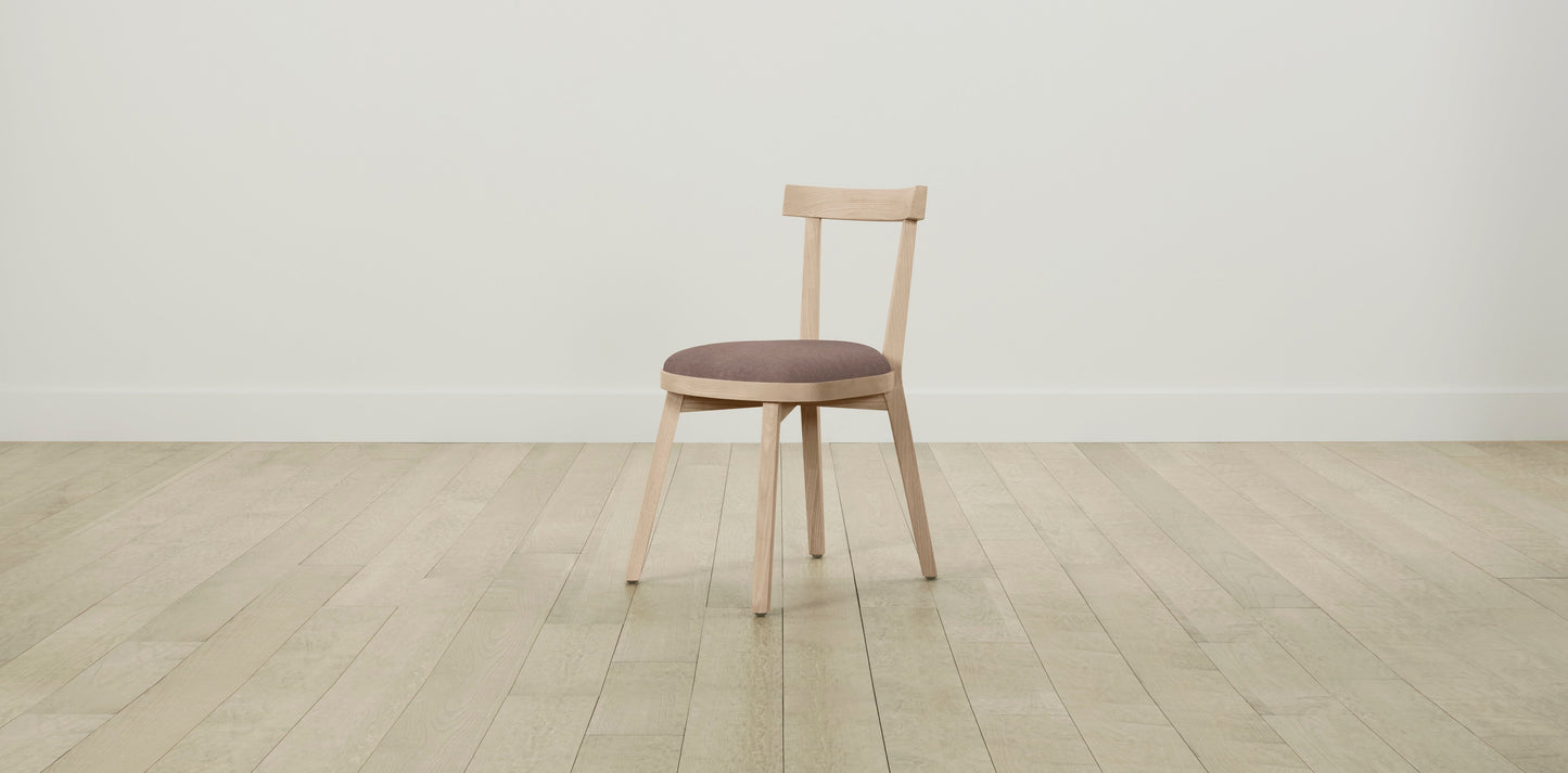 The Allen - Mohair Peony Dining Chair
