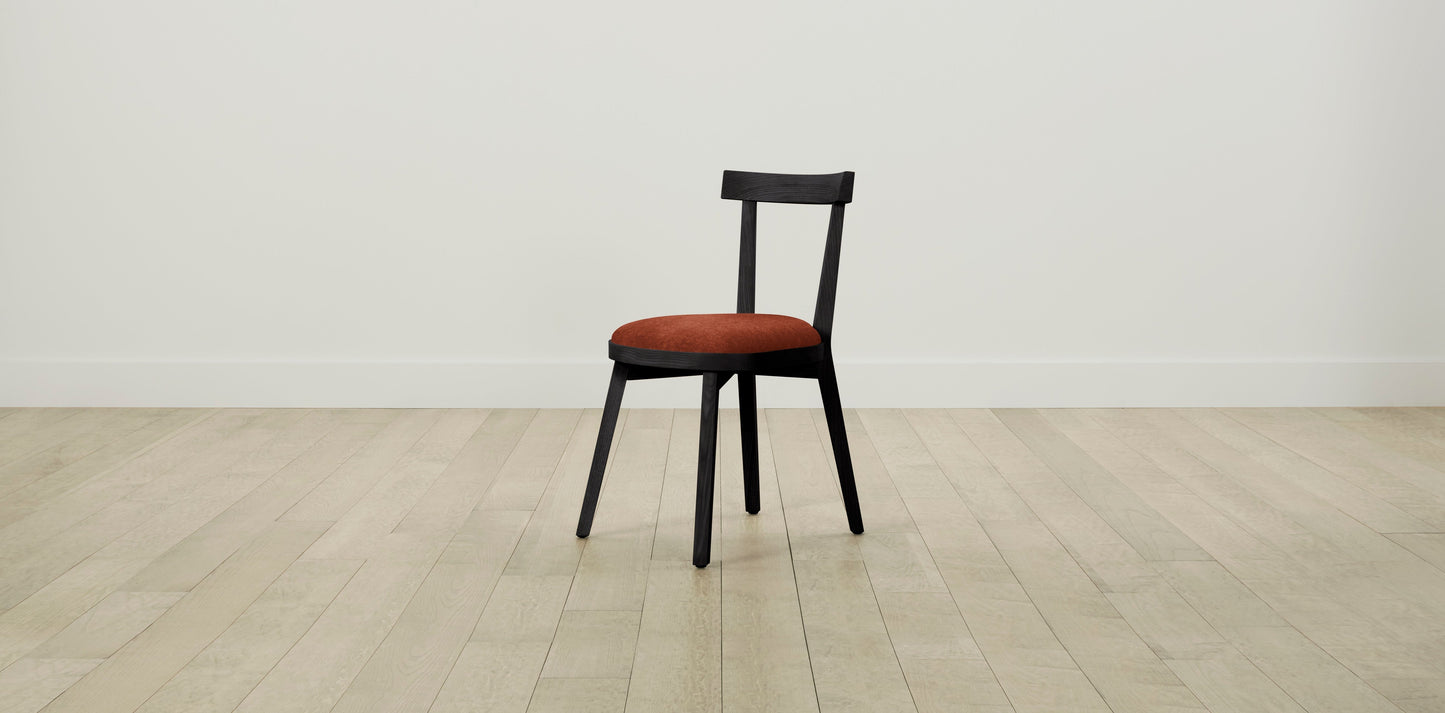 The Allen - Mohair Spice Dining Chair