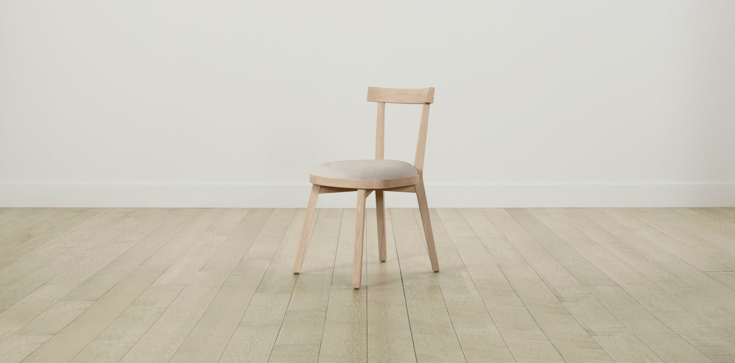 The Allen - Nubuck Leather Sail Dining Chair