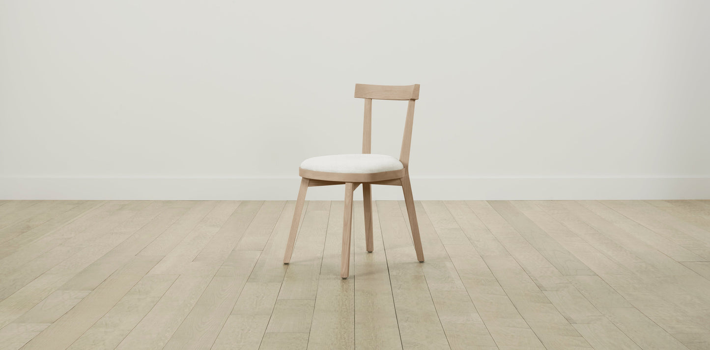 The Allen - Performance Chevron Powder Dining Chair
