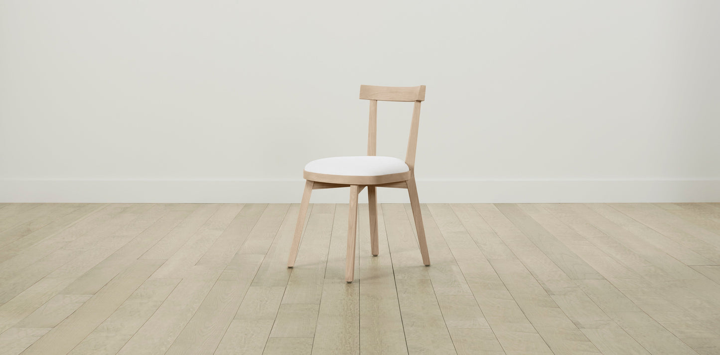 The Allen - Performance Textured Linen Bone Dining Chair