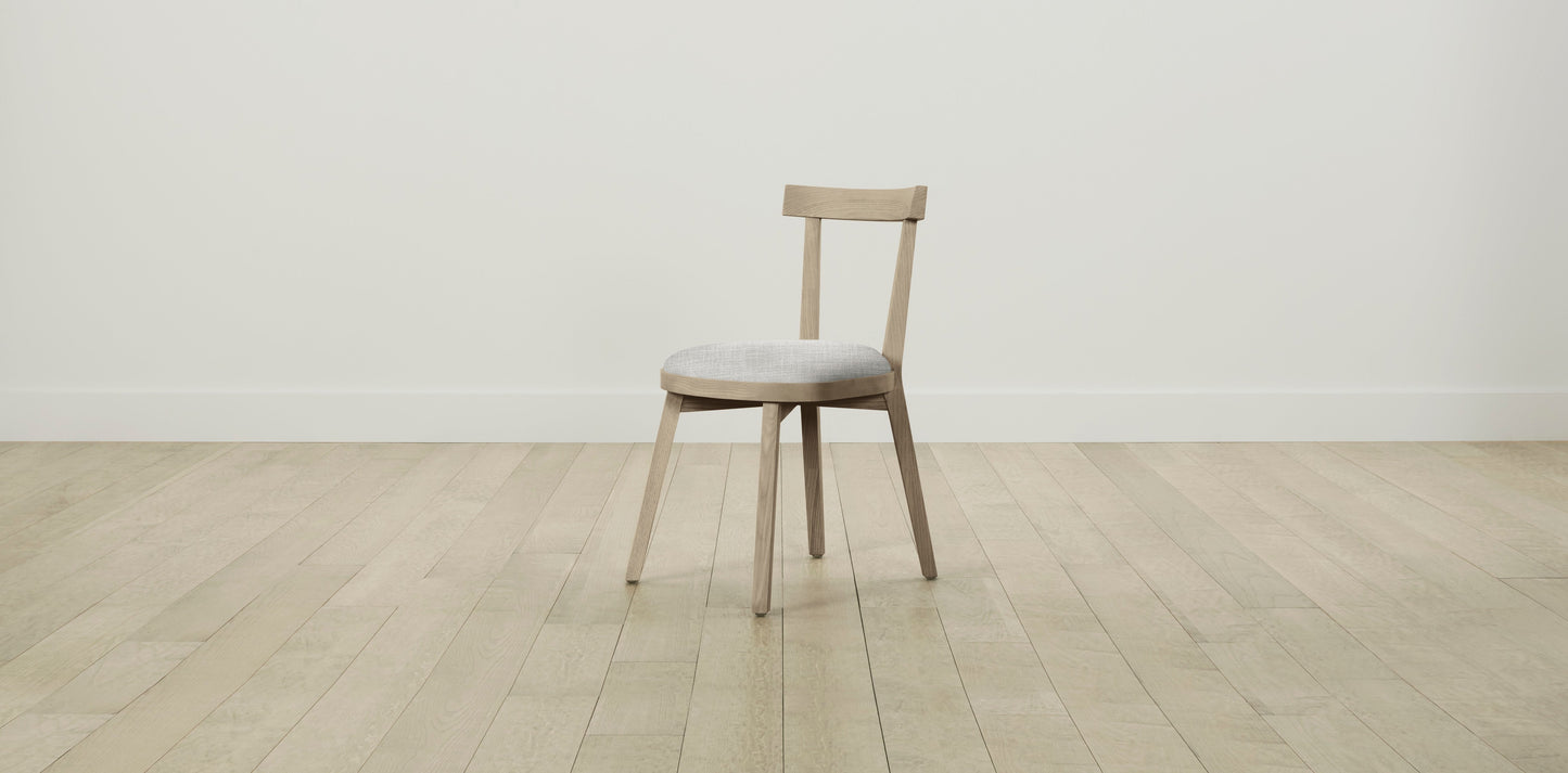 The Allen - Performance Textured Tweed Dove Dining Chair