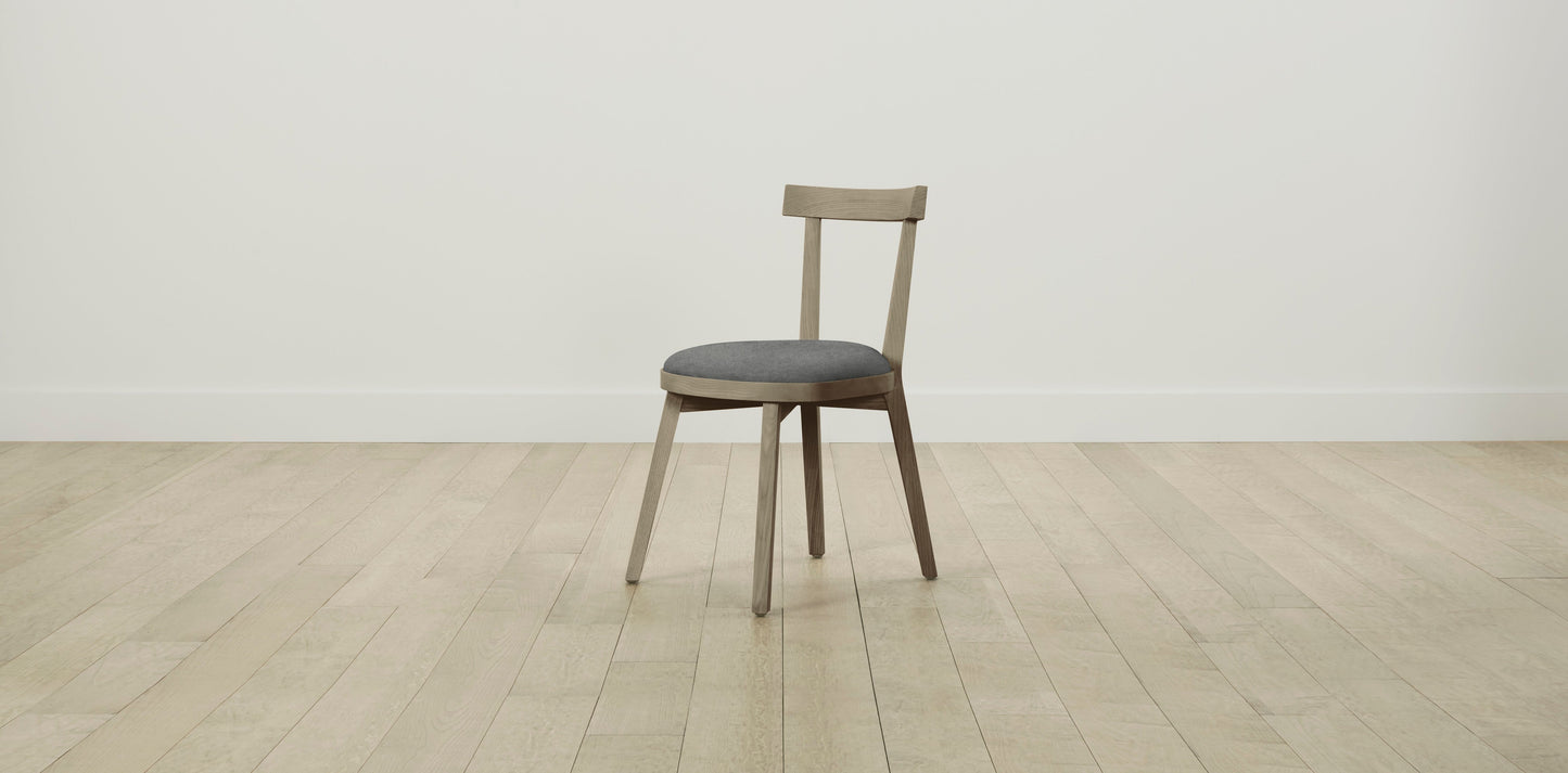 The Allen - Performance Tweed Smoke Dining Chair