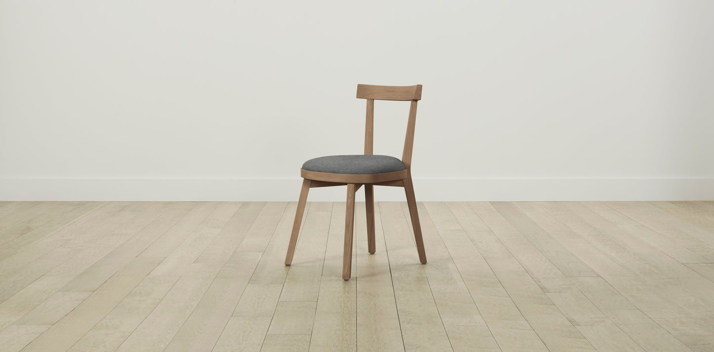 The Allen - Performance Tweed Smoke Dining Chair