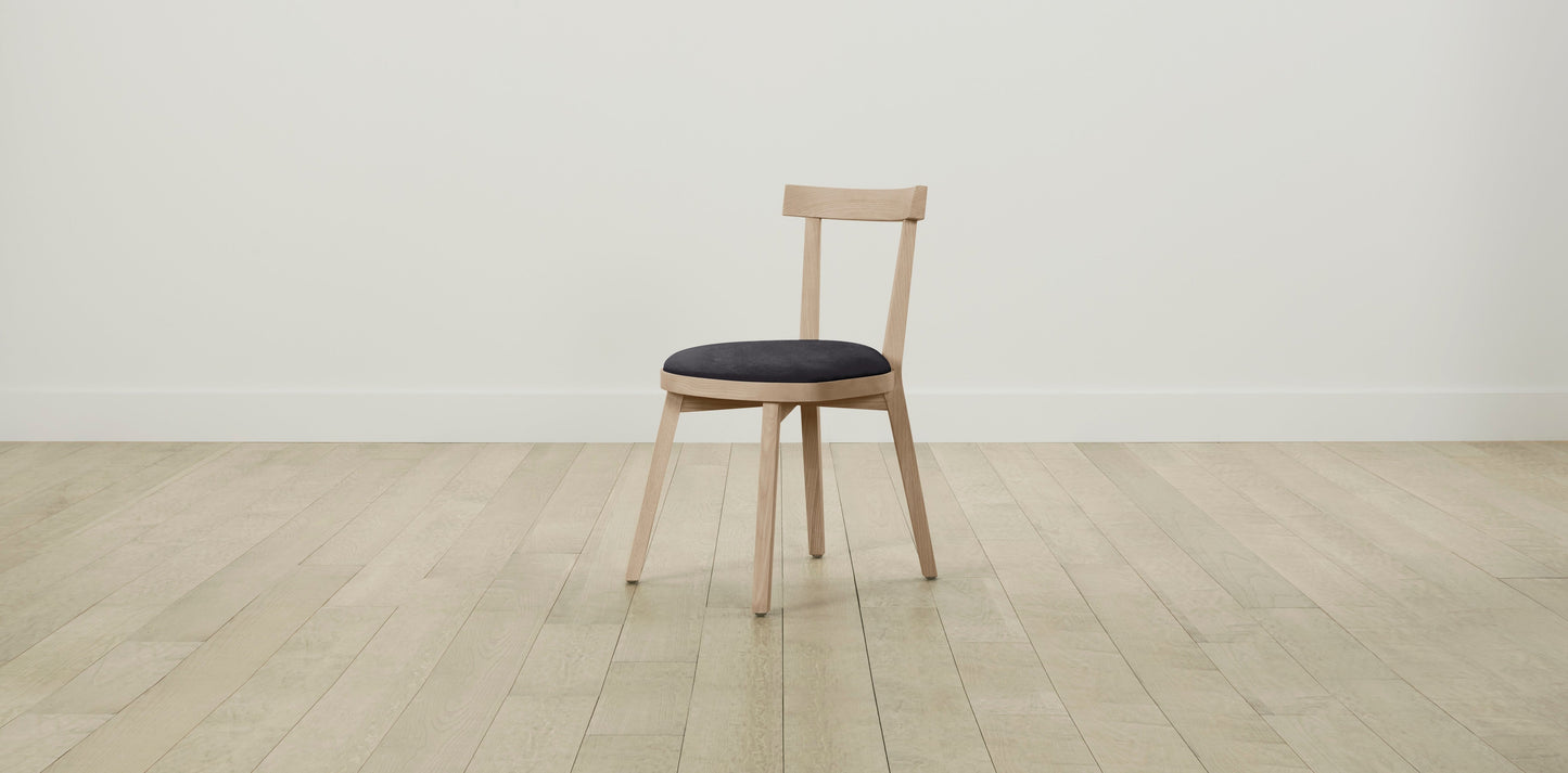 The Allen - Performance Velvet Flannel Dining Chair