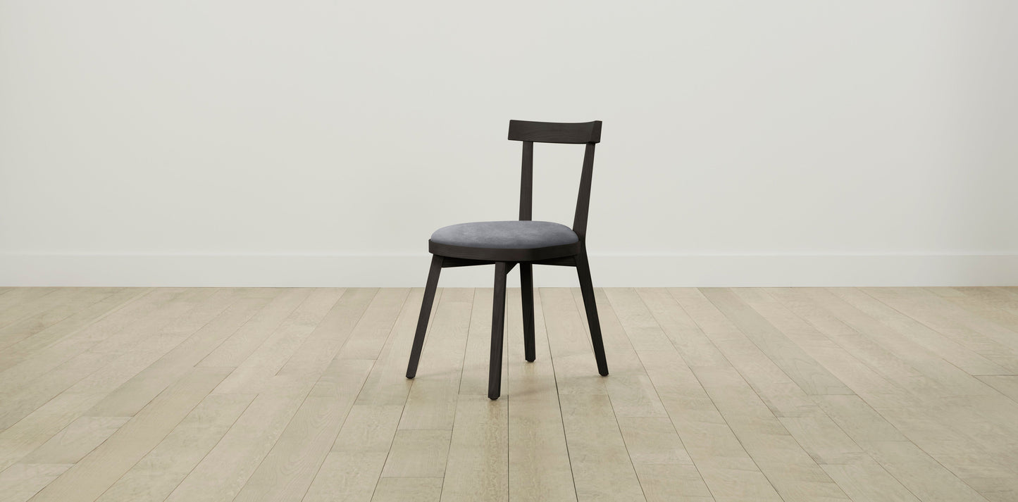The Allen - Performance Velvet Lunar Dining Chair