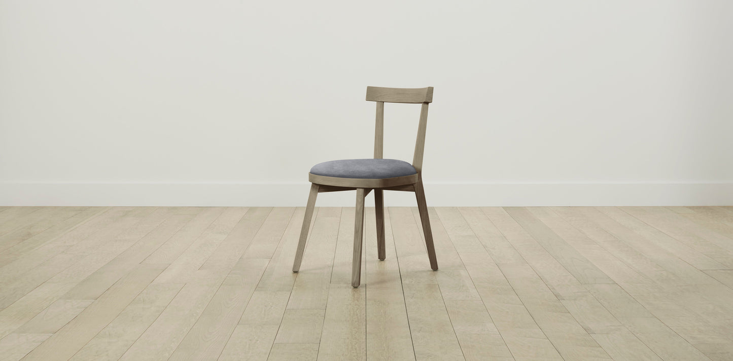 The Allen - Performance Velvet Lunar Dining Chair