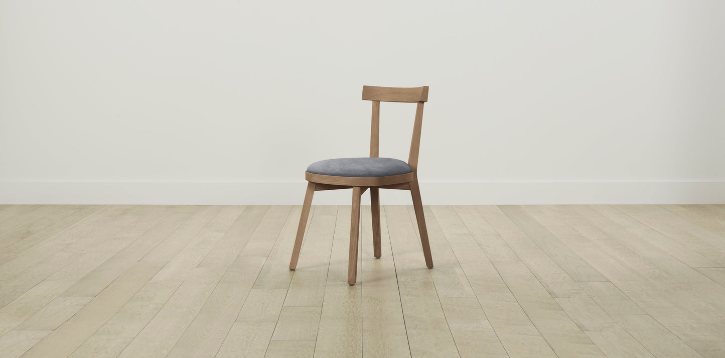 The Allen - Performance Velvet Lunar Dining Chair