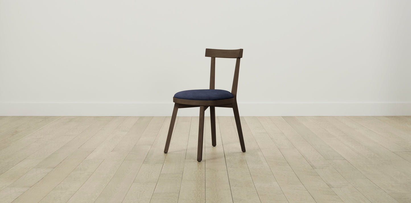 The Allen - Performance Velvet Midnight Dining Chair