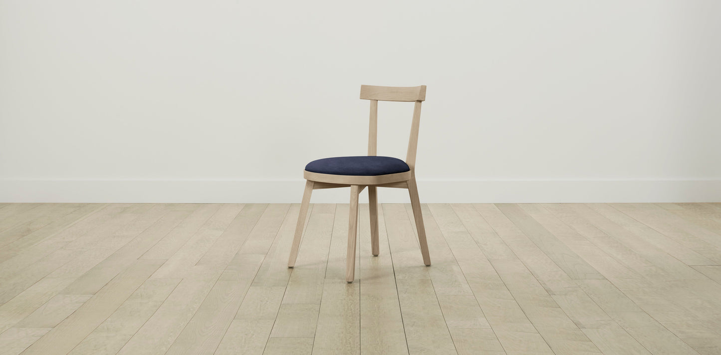 The Allen - Performance Velvet Midnight Dining Chair