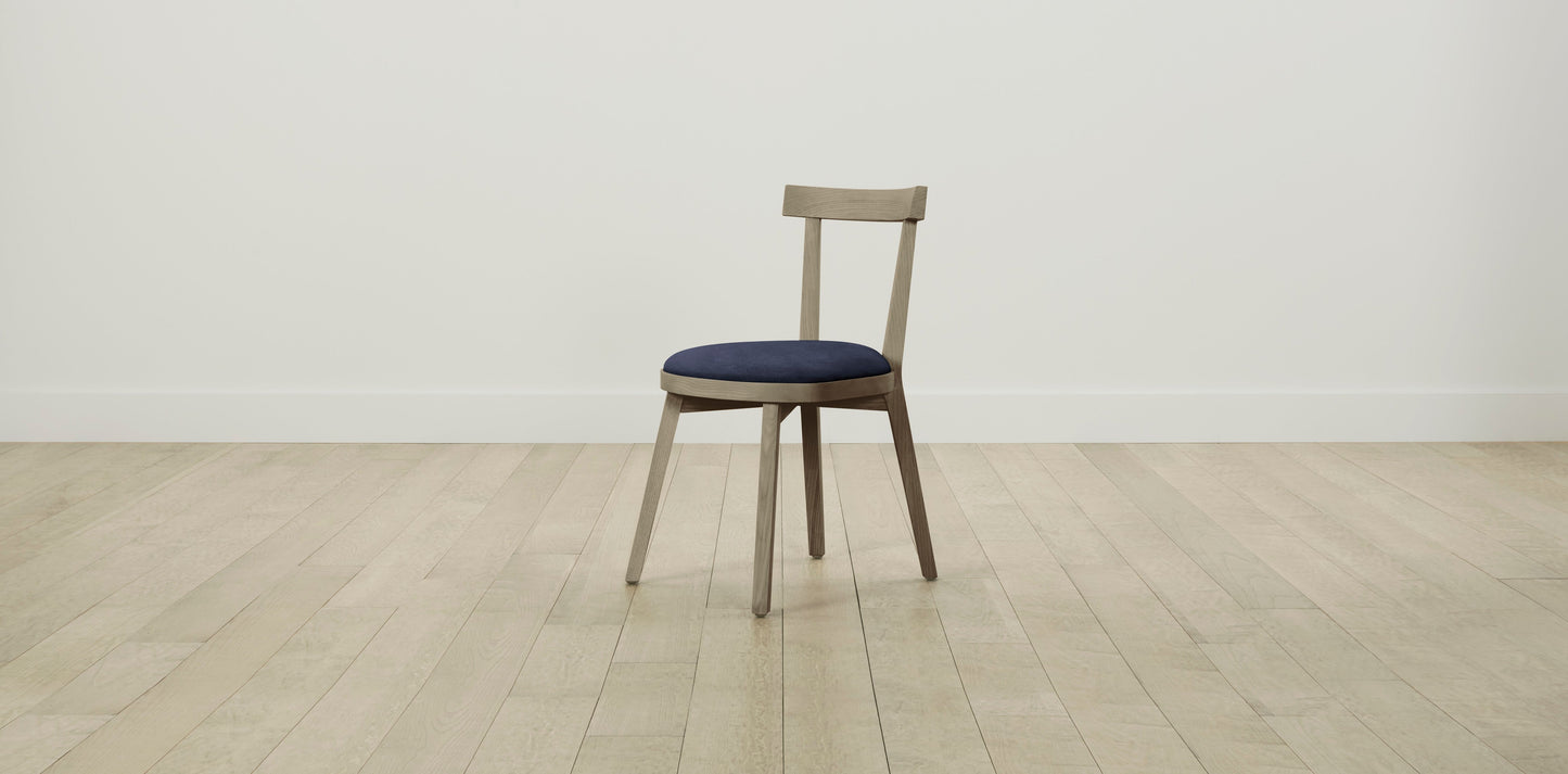 The Allen - Performance Velvet Midnight Dining Chair
