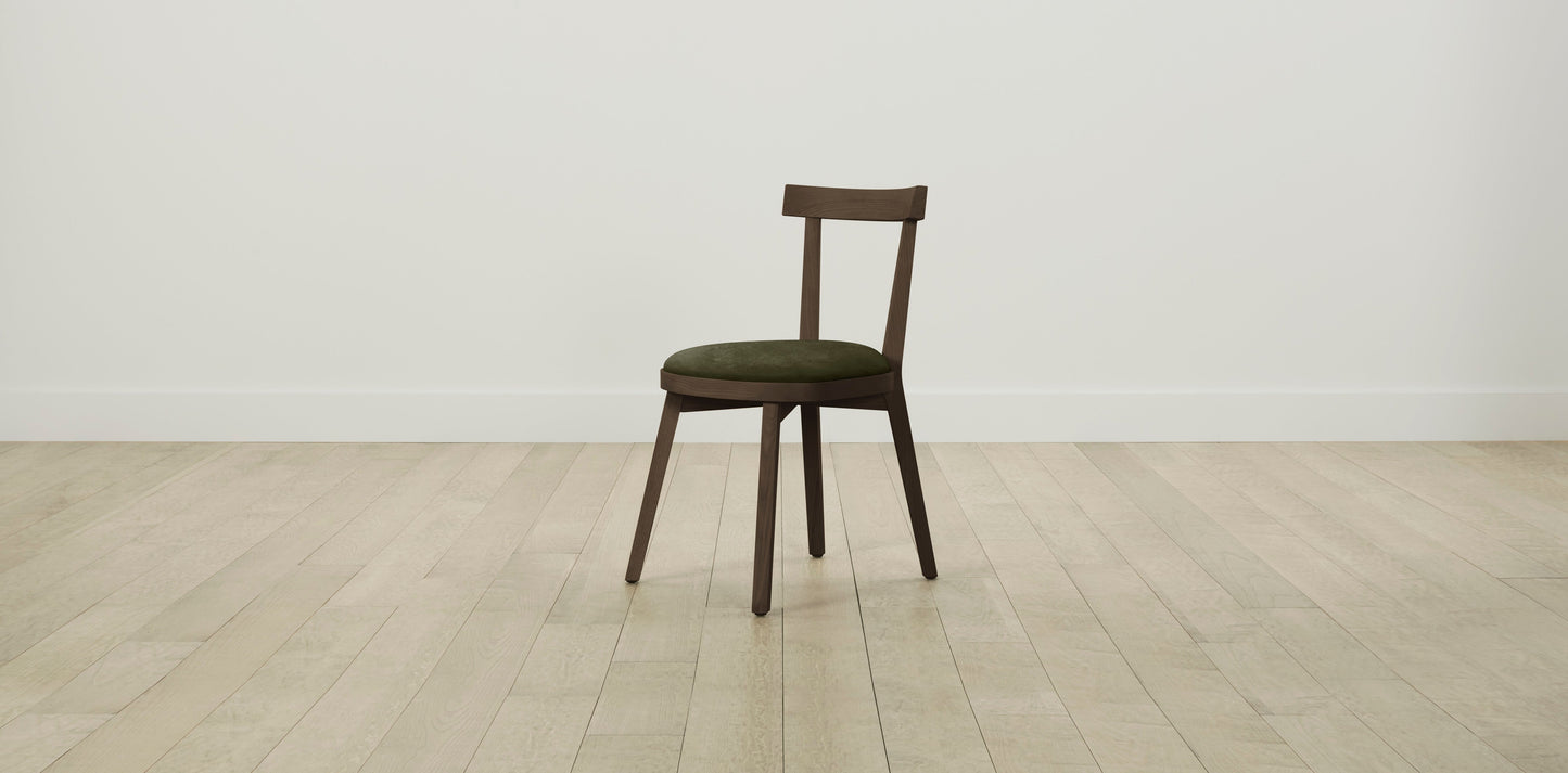 The Allen - Performance Velvet Olive Dining Chair