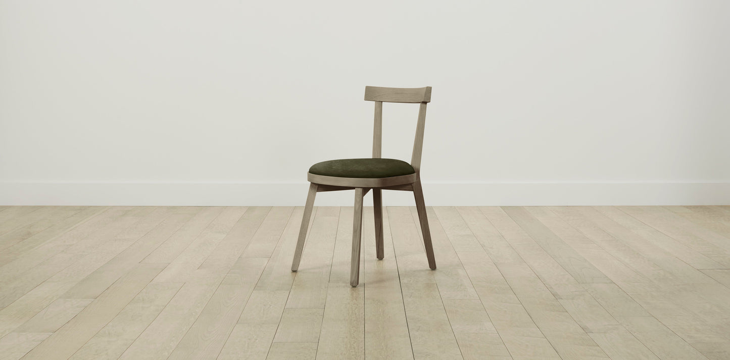 The Allen - Performance Velvet Olive Dining Chair