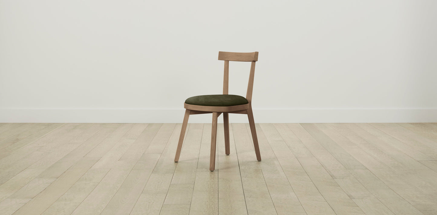 The Allen - Performance Velvet Olive Dining Chair