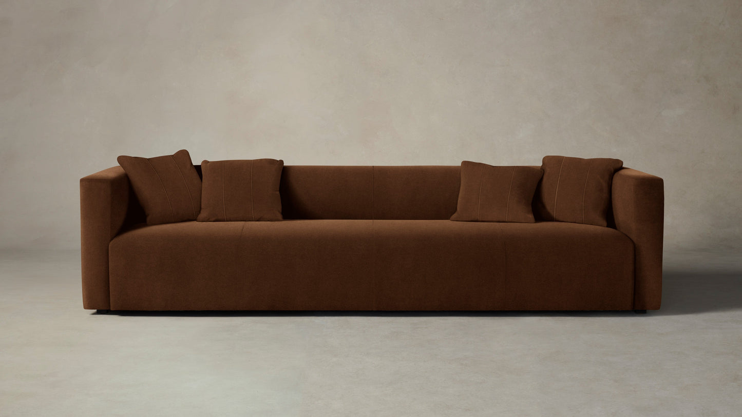 The Breuer - Performance Velvet Cider Sofa