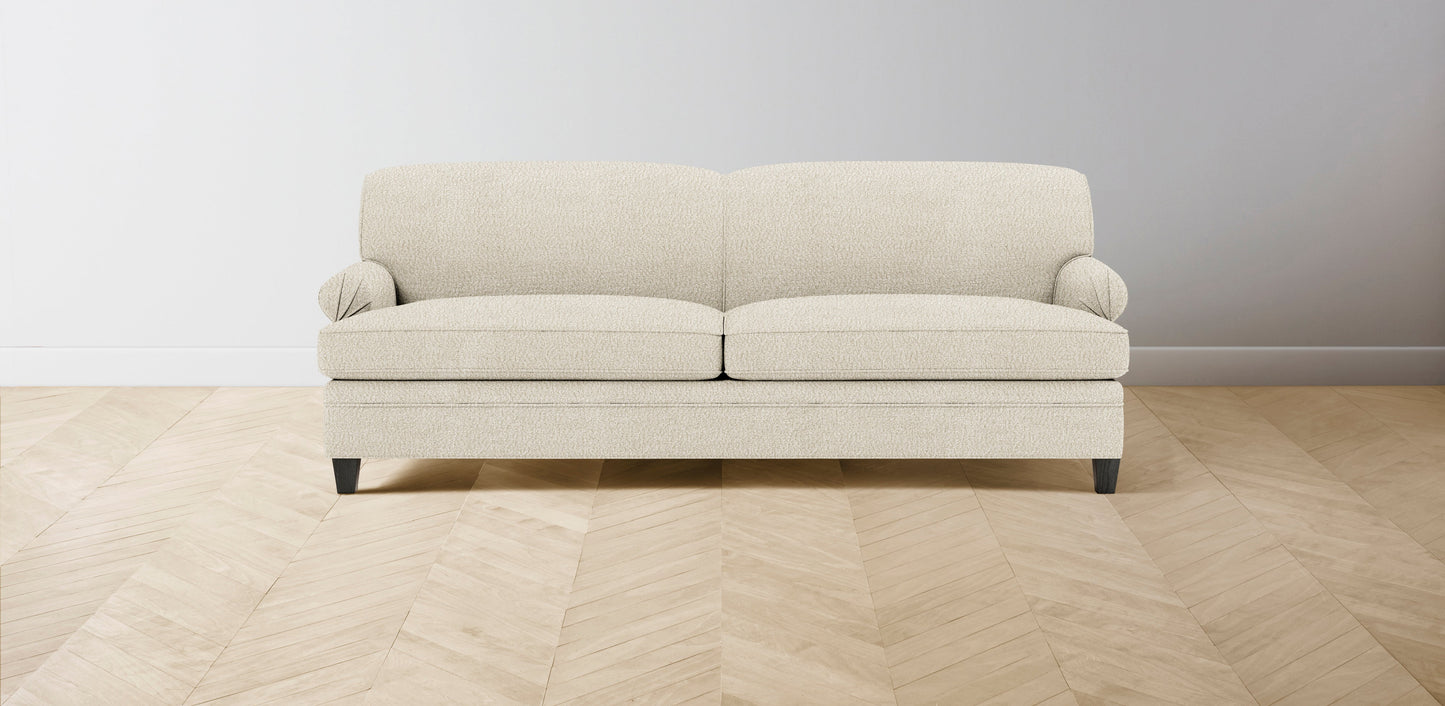 The Carmine - Italian Bouclé White Sofa