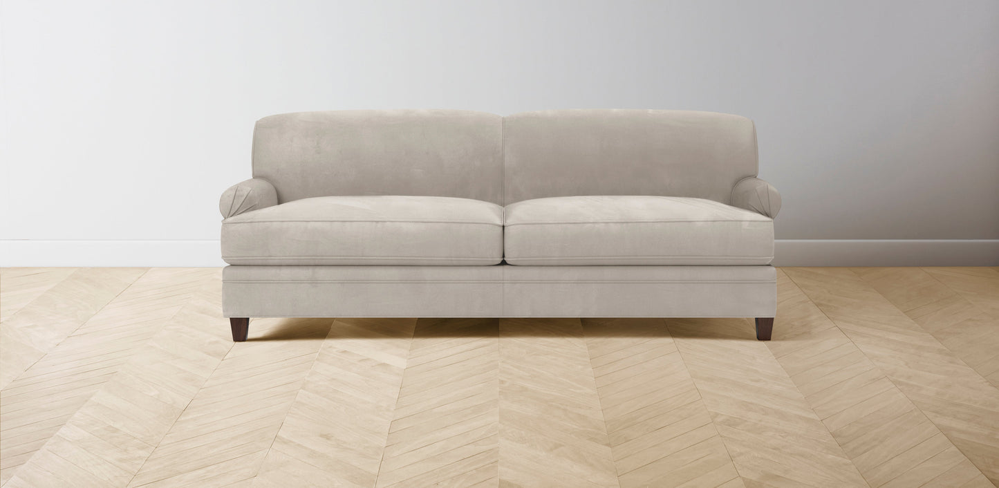 The Carmine - Nubuck Leather Sail Sofa