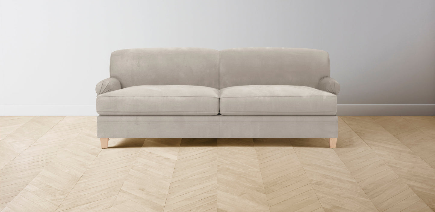 The Carmine - Nubuck Leather Sail Sofa