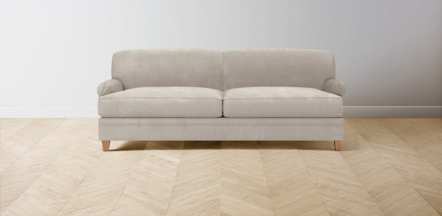 The Carmine - Nubuck Leather Sail Sofa