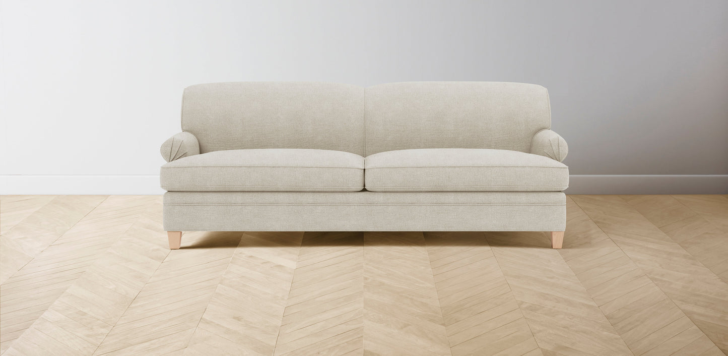 The Carmine - Performance Melange Weave Shell Sofa