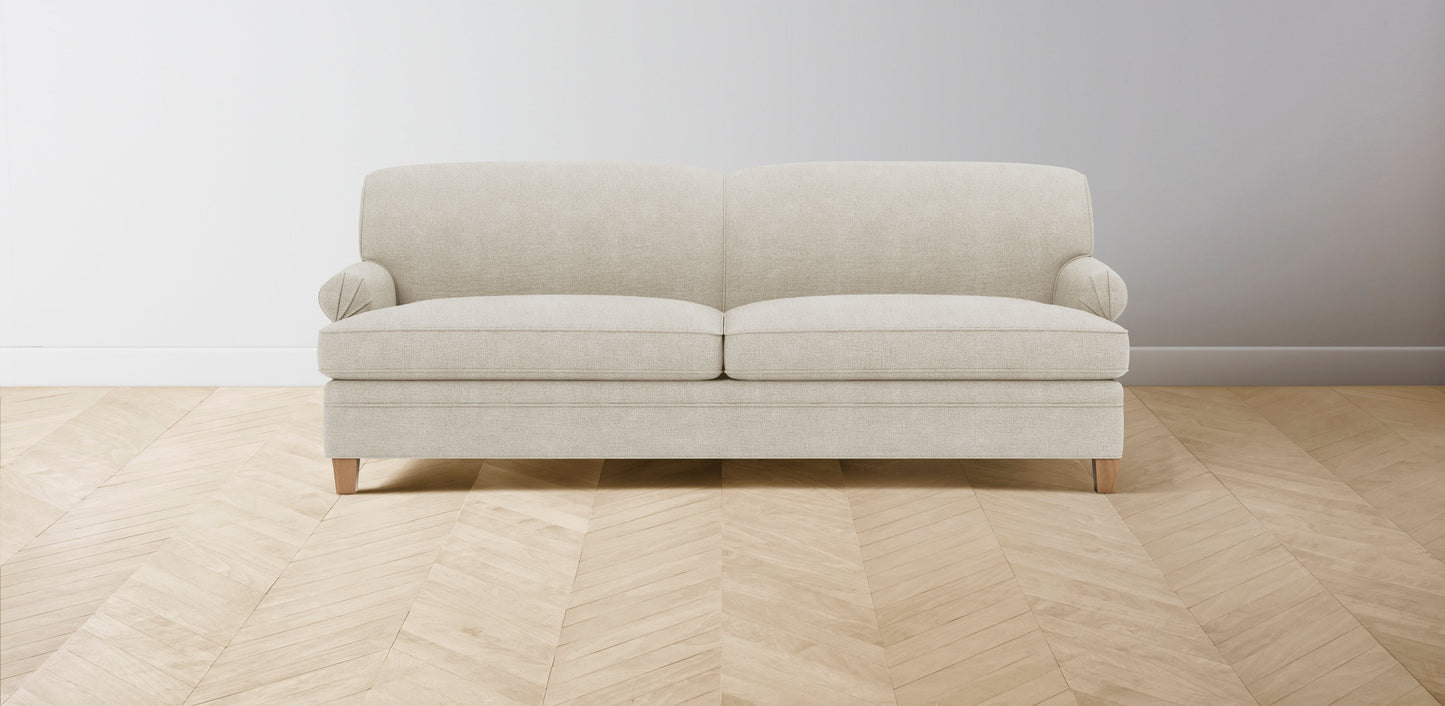 The Carmine - Performance Melange Weave Shell Sofa