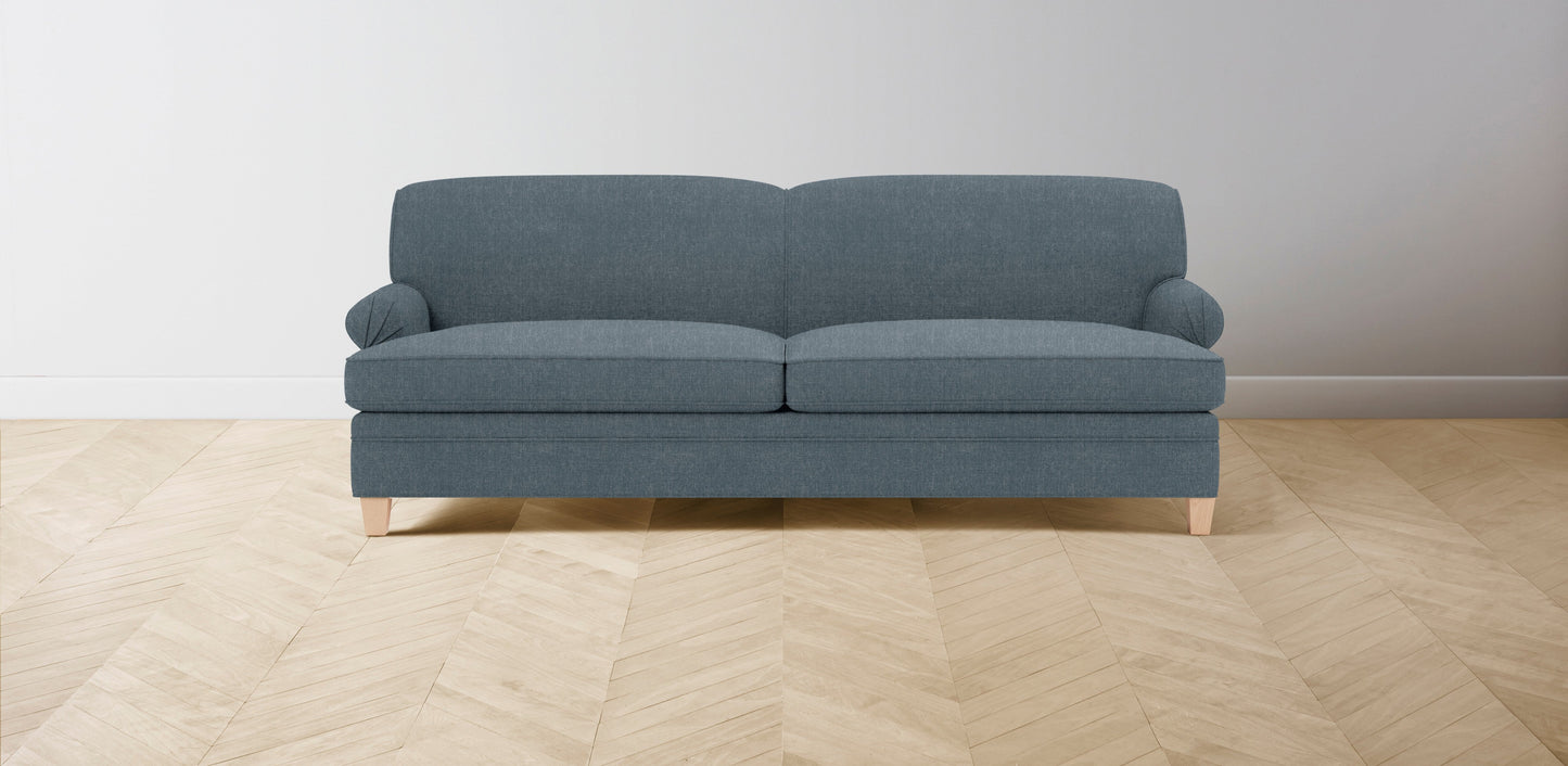 The Carmine - Performance Stonewashed Linen Chambray Sofa