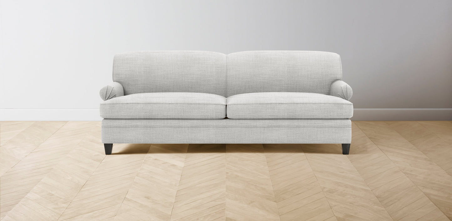 The Carmine - Performance Textured Tweed Dove Sofa