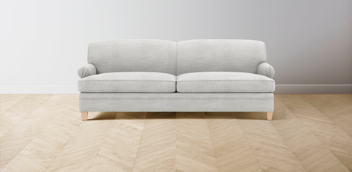 The Carmine - Performance Textured Tweed Dove Sofa