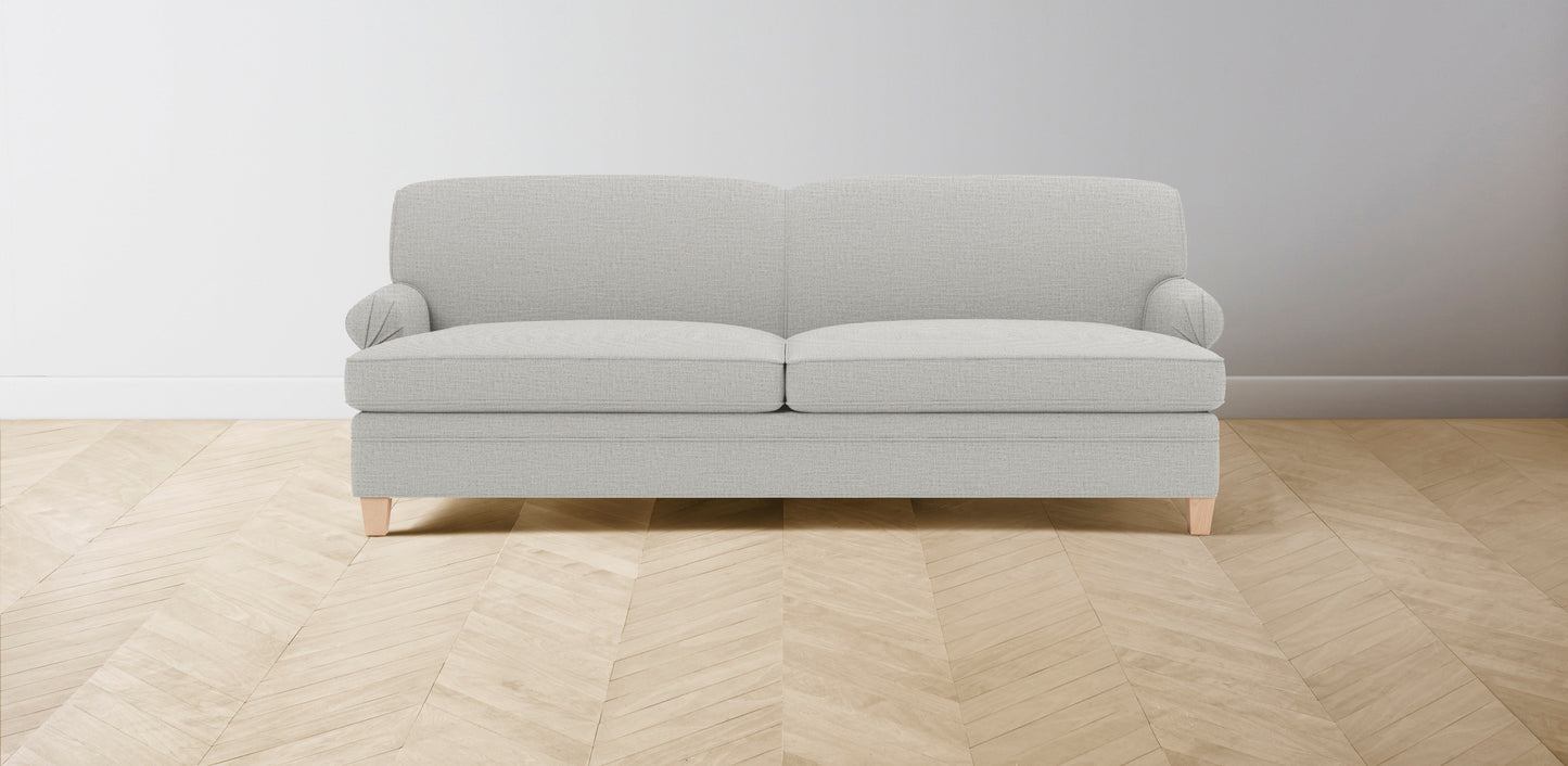 The Carmine - Performance Woven Chenille Steel Sofa