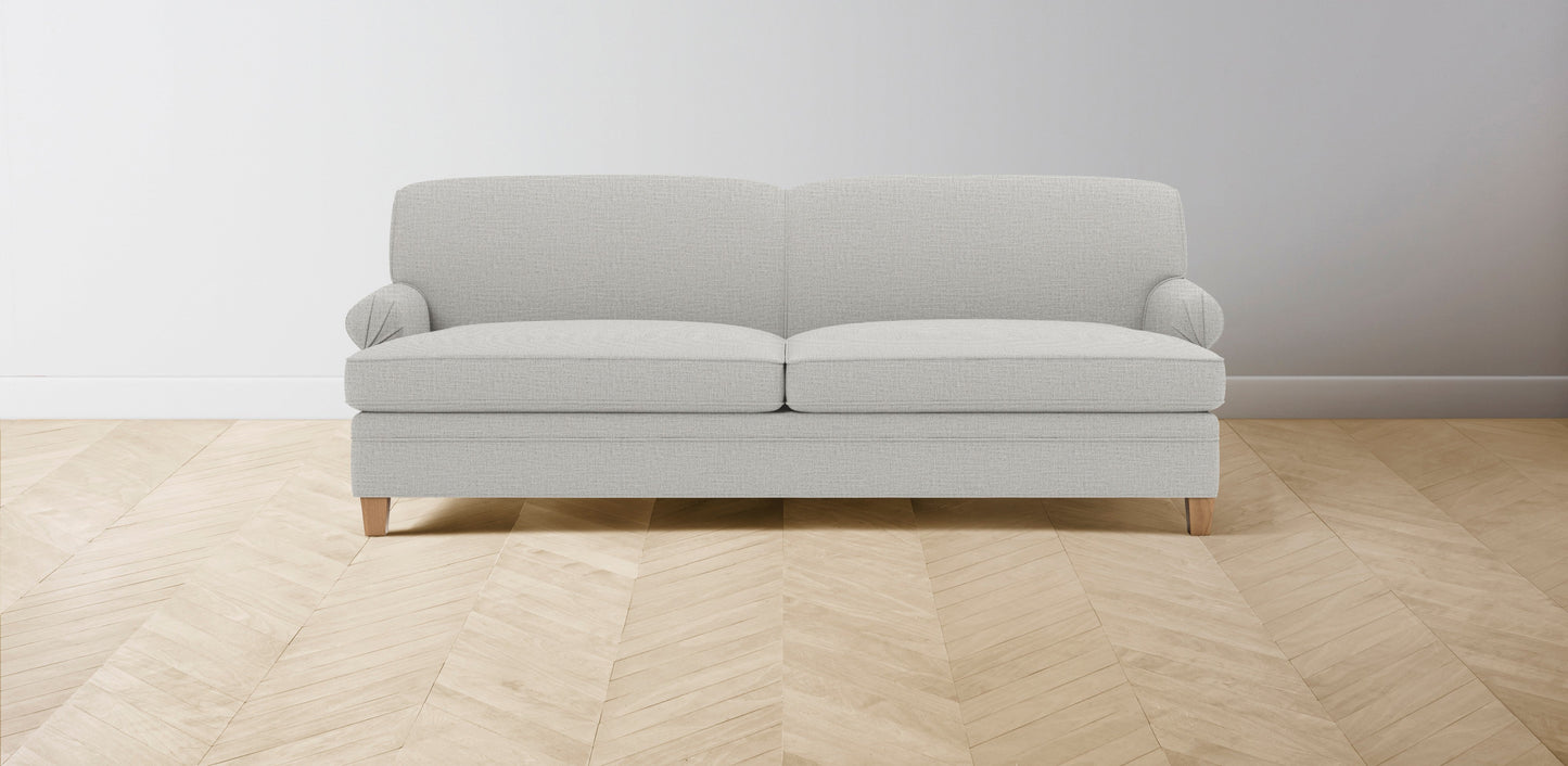 The Carmine - Performance Woven Chenille Steel Sofa