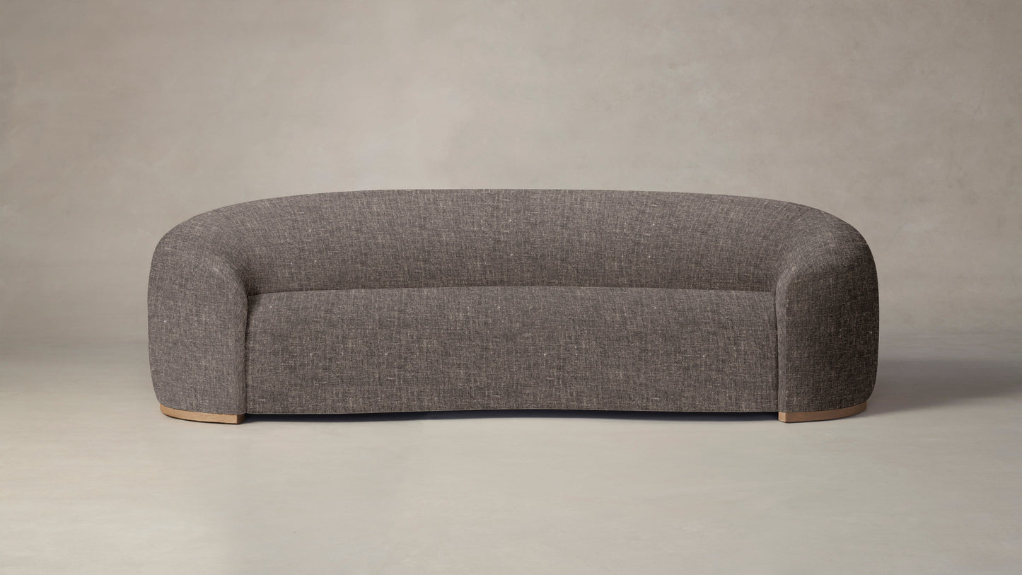 The Chelsea - Belgian Linen Carob Sofa