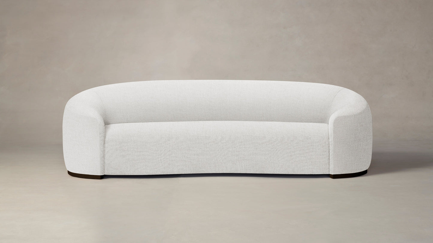 The Chelsea - Belgian Linen Egret Sofa