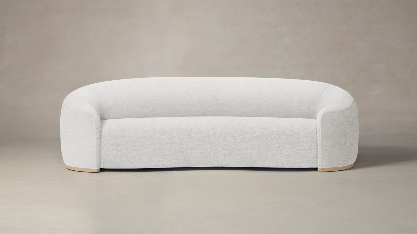 The Chelsea - Belgian Linen Egret Sofa