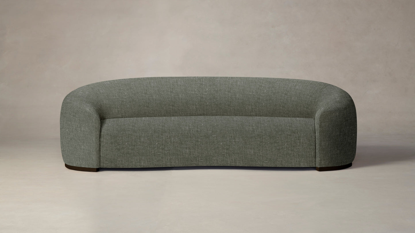The Chelsea - Belgian Linen Thyme Sofa