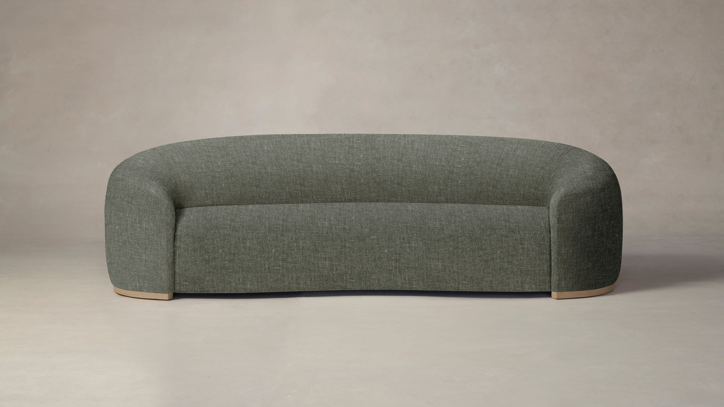 The Chelsea - Belgian Linen Thyme Sofa