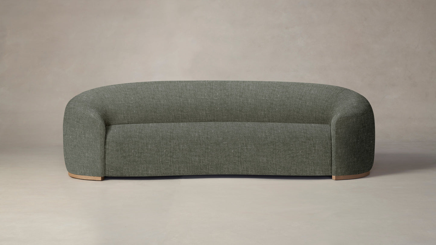 The Chelsea - Belgian Linen Thyme Sofa