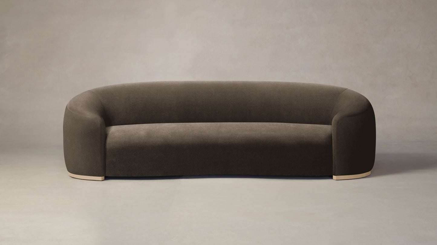 The Chelsea - Mohair Mink Sofa