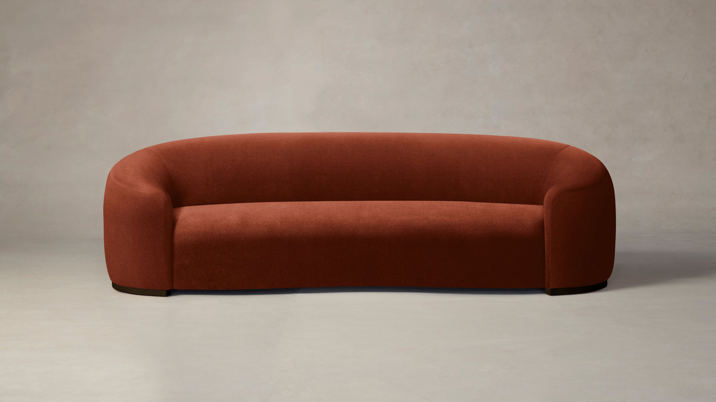 The Chelsea - Mohair Spice Sofa