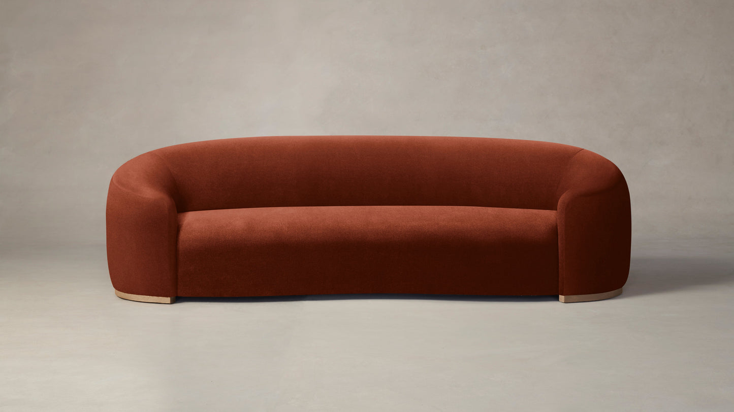 The Chelsea - Mohair Spice Sofa