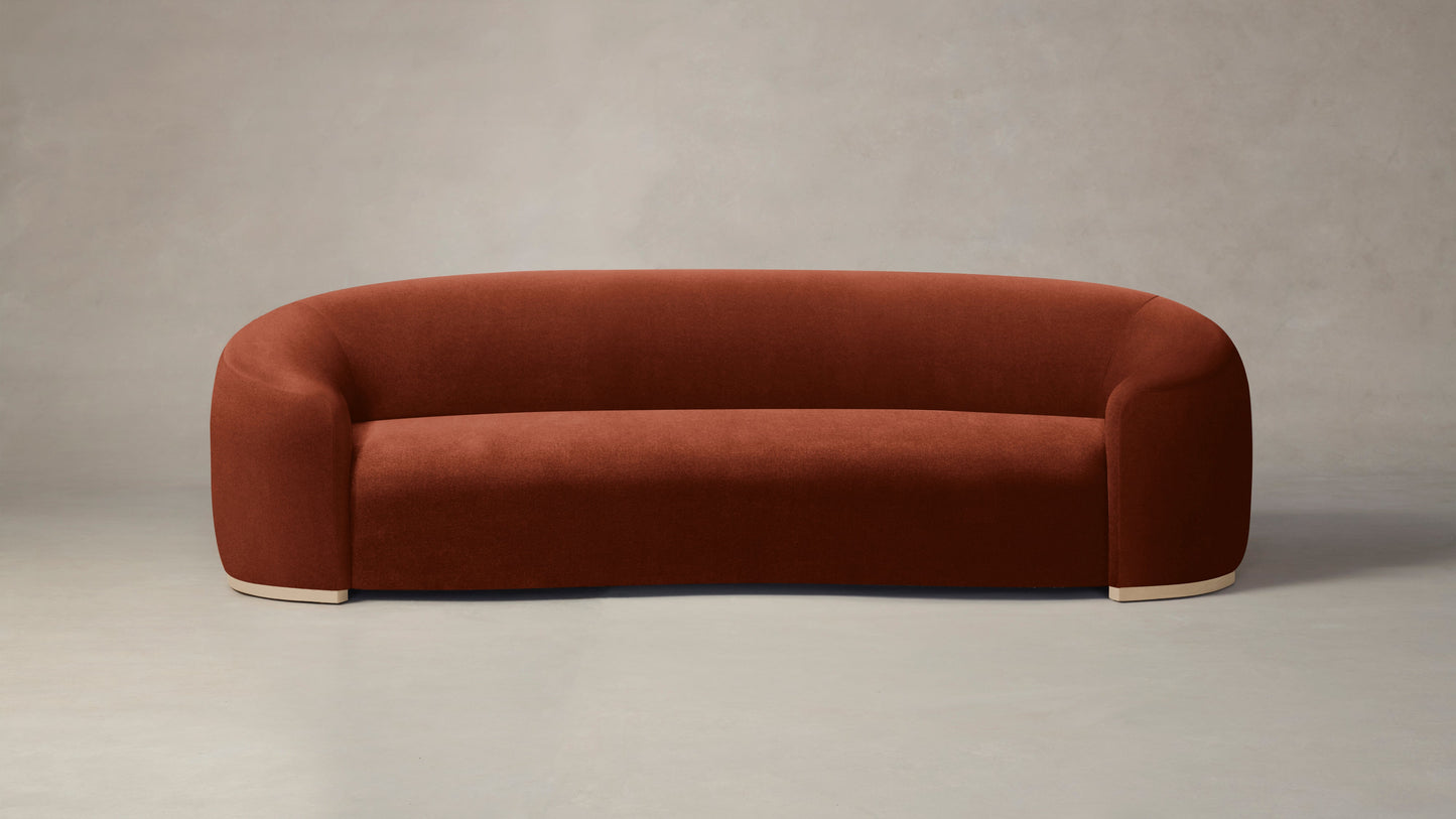The Chelsea - Mohair Spice Sofa