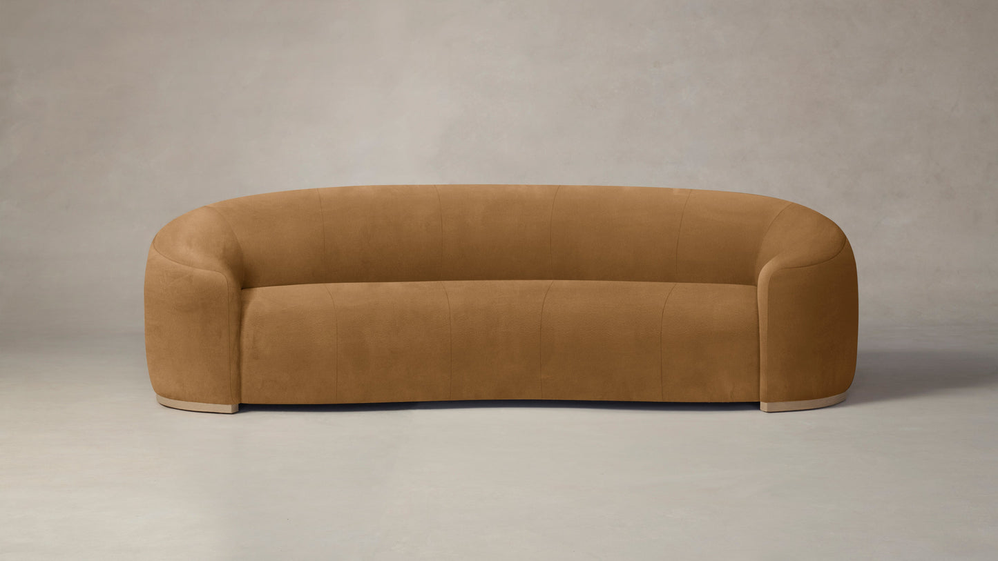 The Chelsea - Nubuck Leather Saddle Sofa