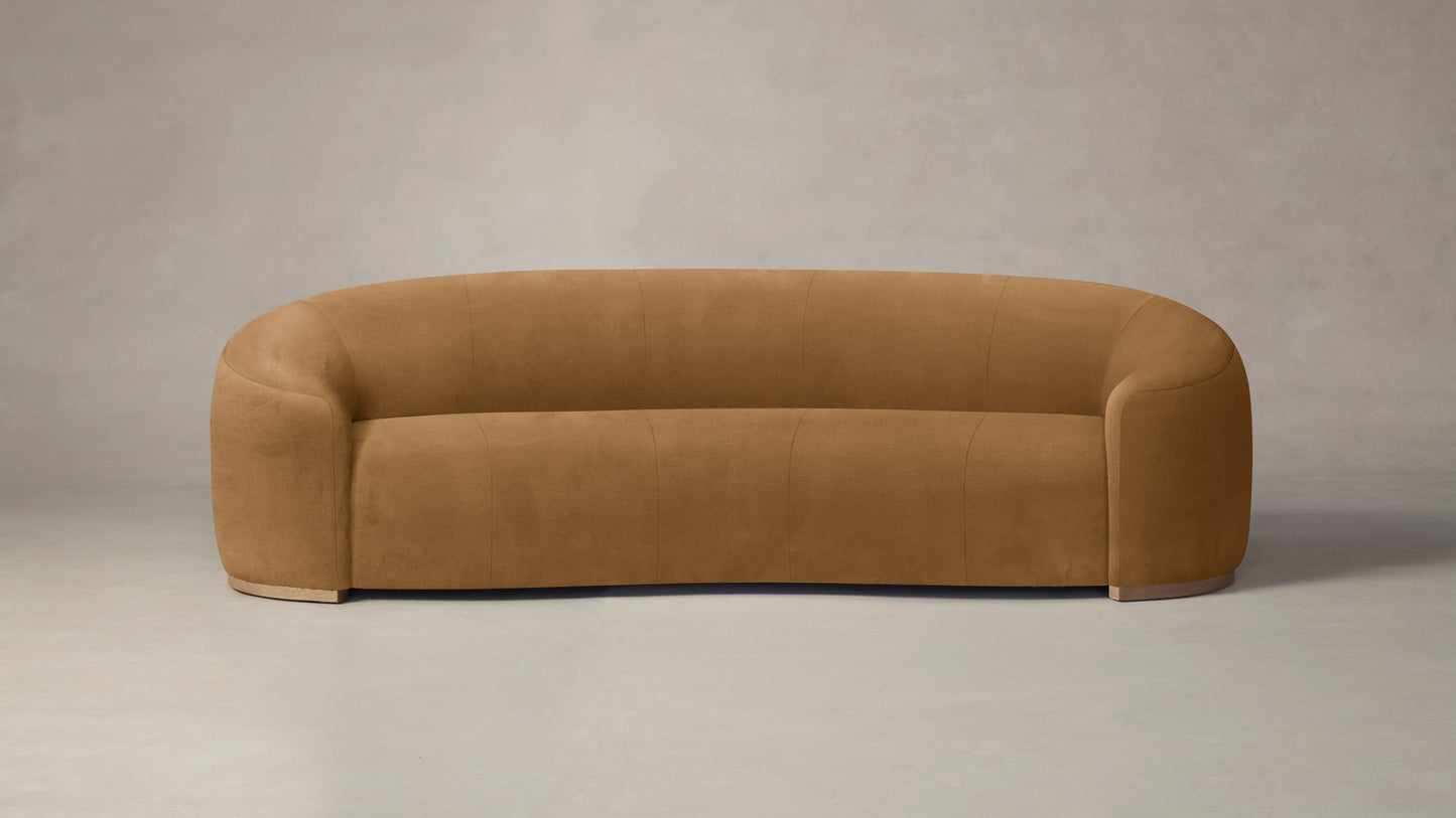 The Chelsea - Nubuck Leather Saddle Sofa