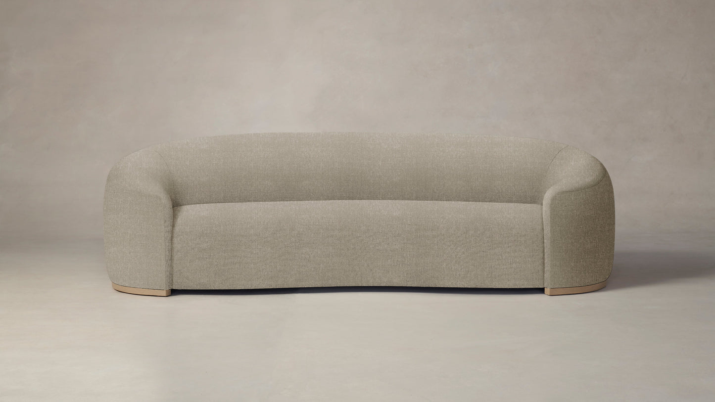 The Chelsea - Performance Stonewashed Linen Clamshell Sofa