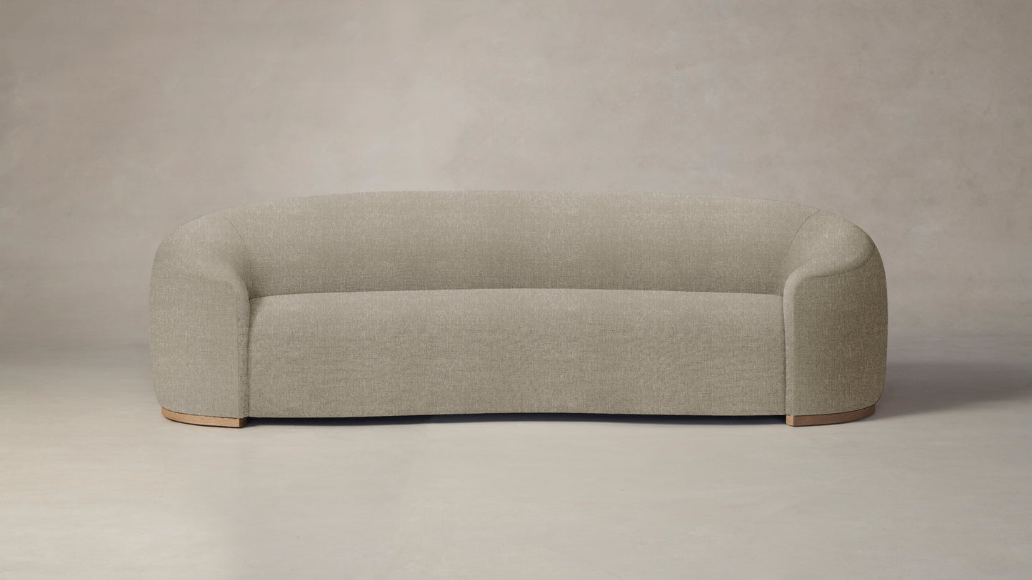 The Chelsea - Performance Stonewashed Linen Clamshell Sofa