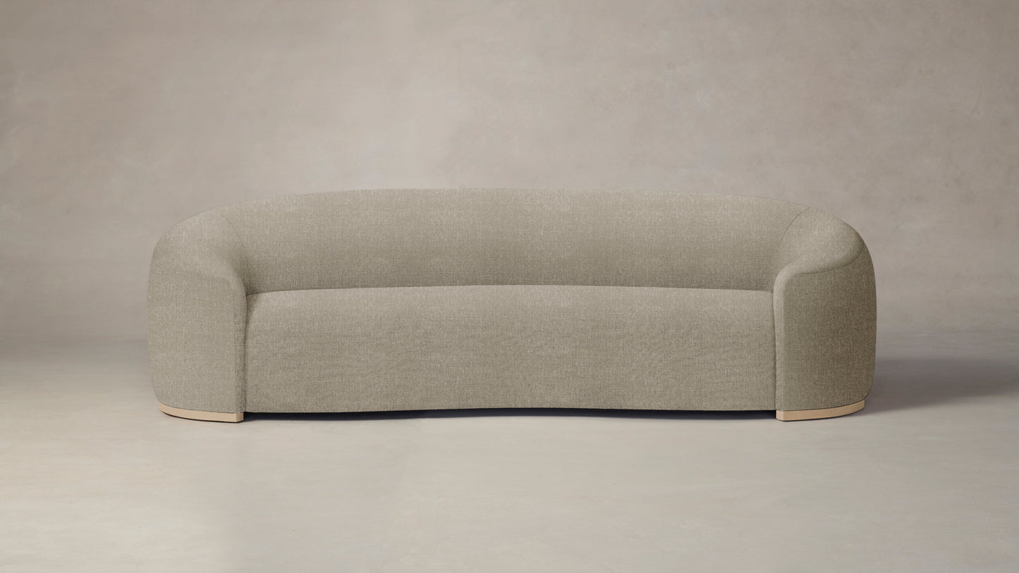 The Chelsea - Performance Stonewashed Linen Clamshell Sofa