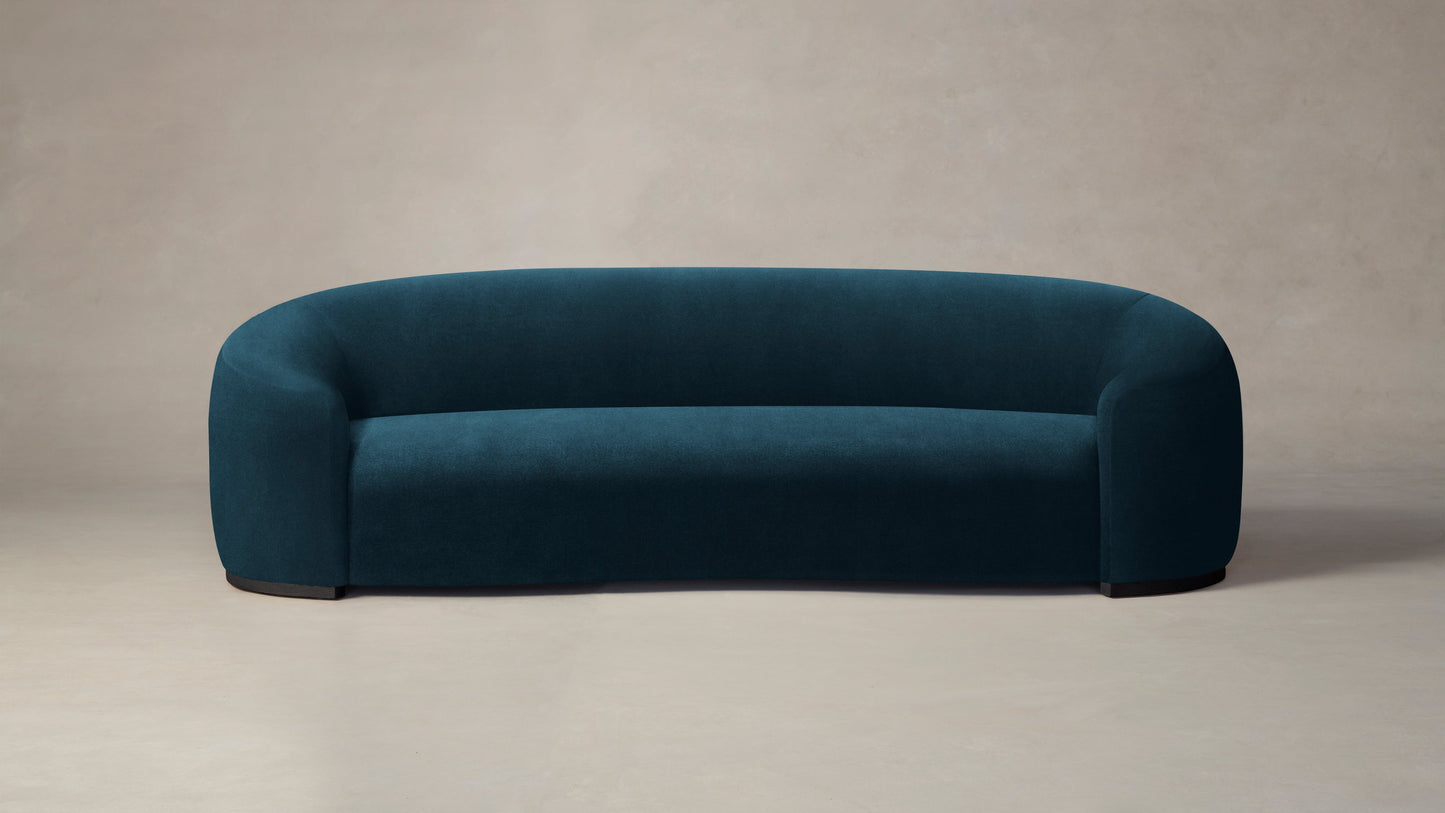 The Chelsea - Performance Velvet Lagoon Sofa