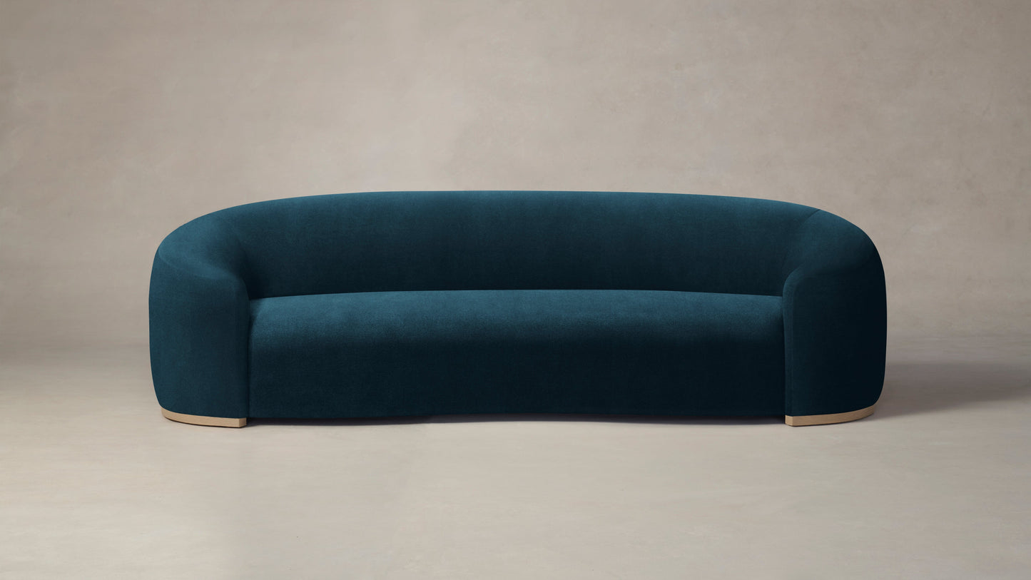 The Chelsea - Performance Velvet Lagoon Sofa