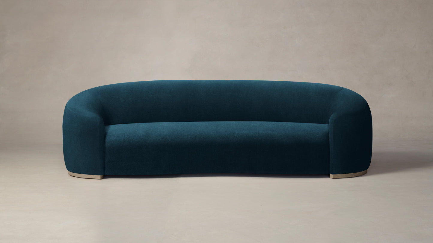 The Chelsea - Performance Velvet Lagoon Sofa