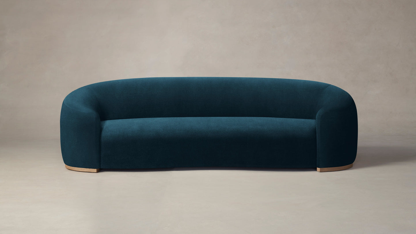 The Chelsea - Performance Velvet Lagoon Sofa